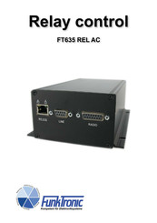 FunkTronic FT635 REL AC Manual