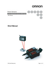 Omron ZX2-LD50 Short Manual