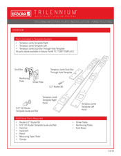 Endura TRILENNIUM Series Installation Manual