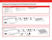 Endura All-Aluminum Z-Articulating Cap Sill Series Replacement Instructions Manual
