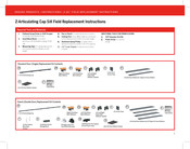 Endura Z-Articulating Cap Sill Series Replacement Instructions Manual