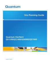 Quantum StorNext QD6000 Site Planning Manual