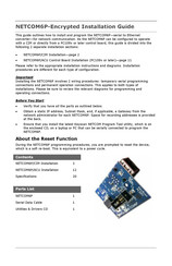 Kaba Group Keyscan NETCOM6P Installation Manual