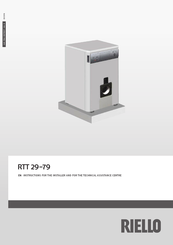 Riello RTT 59 Instructions For The Installer