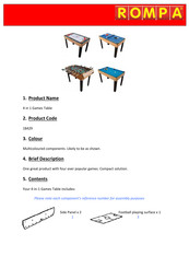 Rompa 18429 Manual