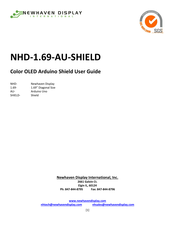 Newhaven Display International NHD-1.69-AU-SHIELD User Manual