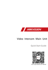 HIKVISION KPL-060F-VI Quick Start Manual