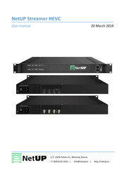 NetUP Streamer HEVC User Manual
