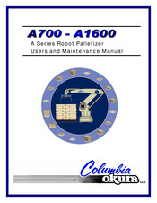 Columbia/Okura A1600 User And Maintenance Manual