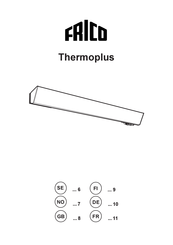 Frico Thermoplus Series Installation Instructions Manual