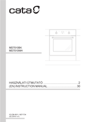 Cata MD7010BK Instruction Manual