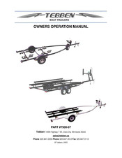 tebben 7500-07 Owner's Operation Manual