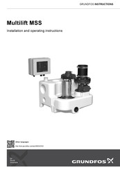 GRUNDFOS Multilift MSS Installation And Operating Instructions Manual