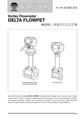 Oval Delta Flowpet FLX B Series Instructions Manual