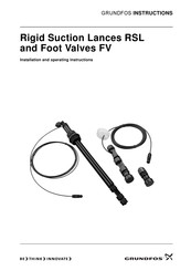 Grundfos RSL Installation And Operating Instructions Manual