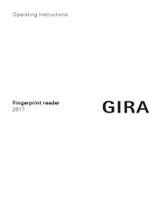 Gira 2617 Series Operating Instructions Manual