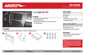 Metra Electronics 99-8249 Installation Instructions Manual