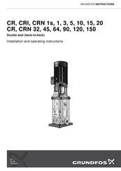 GRUNDFOS 10 Installation And Operating Instructions Manual