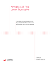 Keysight Technologies Keysight VXT PXIe Series User Manual