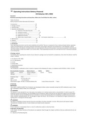 brennenstuhl CM L 4050 Operating Instructions