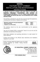 ICC EXCEL Installation And Maintenance Instructions Manual