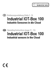 C-Control IOT-Box 100 Operating Instructions Manual