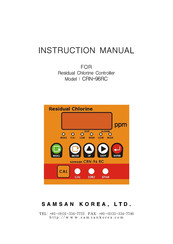 Samsan Korea CRN-96RC Instruction Manual