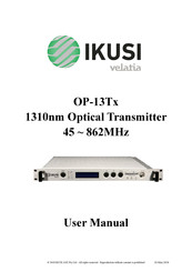 IKUSI OP-13Tx User Manual
