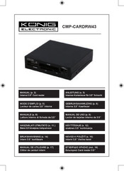 Konig CMP-CARDRW43 Manual