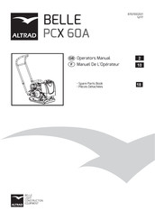 Altrad Belle PCX 60A Operator's Manual