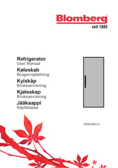 Blomberg SSM4450 User Manual