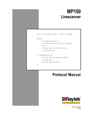 RayTek LineScanner MP150 Protocol Manual
