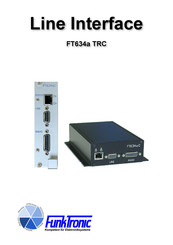 FunkTronic FT634a TRC Manual