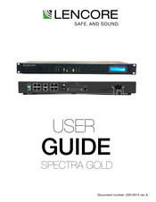 Lencore Spectra Gold User Manual
