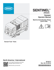 Tennant sentinel Operator's Manual