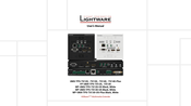 Lightware WP-UMX-TPS-TX120-US Black User Manual