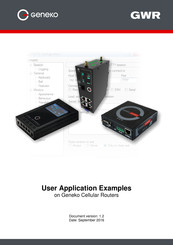 Geneko GWR362 User Application Examples