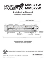 Nortek Security & Control Mighty Mule MM371W Installation Manual