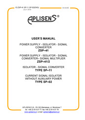 Aplisens ZSP-41 User Manual