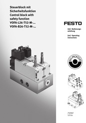 Festo VOFA-L26-T52-M Series Operating Instructions Manual