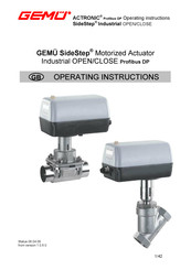 Gemu SideStep Industrial Operating Instructions Manual