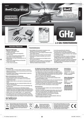 REVELL Control Tigermeet Helicopter Instruction Manual