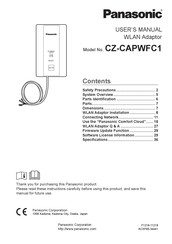 Panasonic CZ-CAPWFC1 User Manual