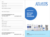 Atlantis Frosty Owner's Manual