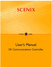 Scenix SX48BD User Manual