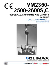 Climax VM2500 Operating Manual