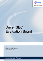Infineon Driver SBC Evaluation Board Getting Started