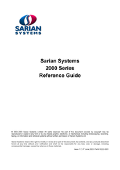 Sarian Systems GR2130 Reference Manual
