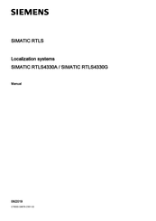 Siemens SIMATIC RTLS4330A Manual