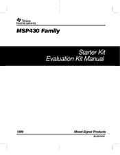 Texas Instruments MSP430 series Manual